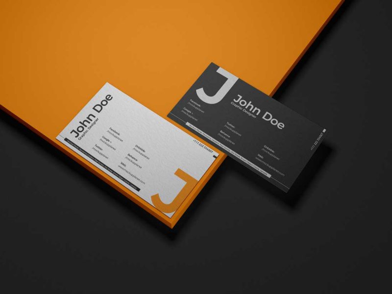 Download 42 Largest Collection of World's Best Business Card Mockup - Mockup River