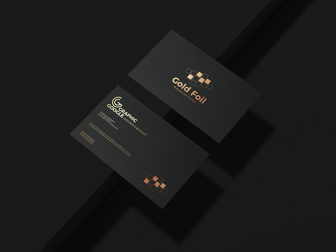 Free-Gold-Foil-Business-Card-Mockup-PSD