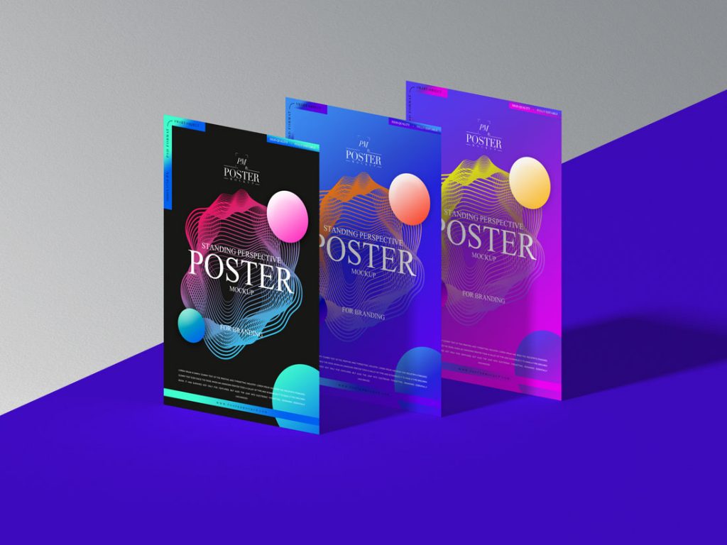 Free-Standing-View-Poster-Mockup-Template-For-Branding