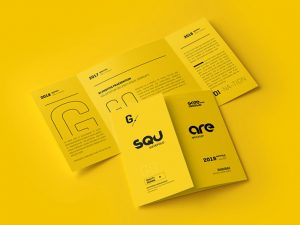 Free-Square-Folded-Brochure-Mockup
