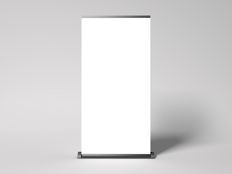 Free Roll-Up Banner Mockup