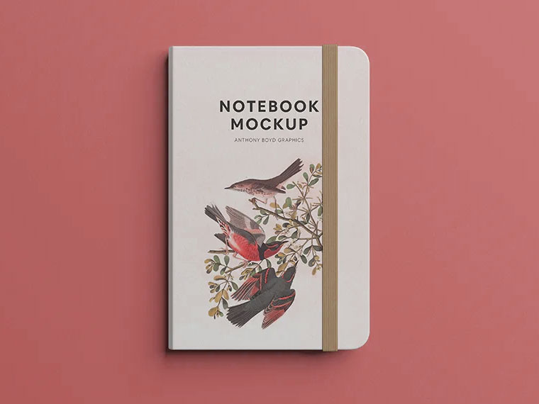 Free Notebook Mockup
