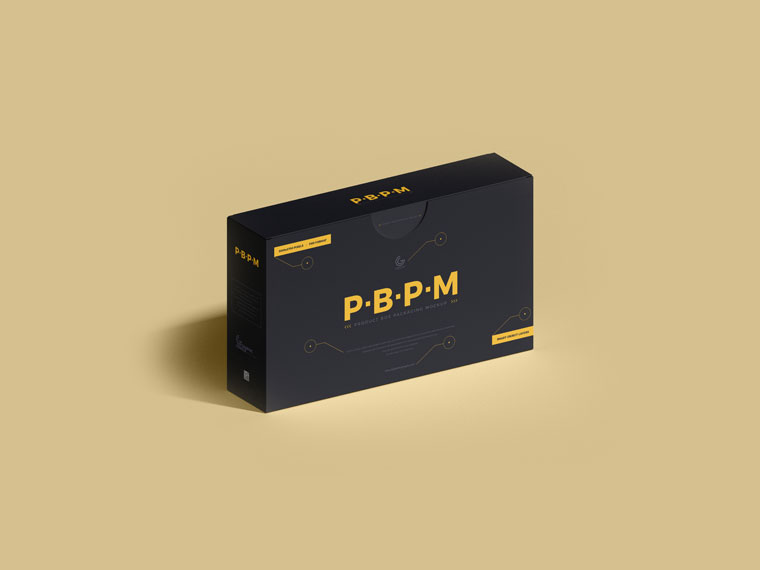 Brand Packaging Premium Box Mockup - Mockup River