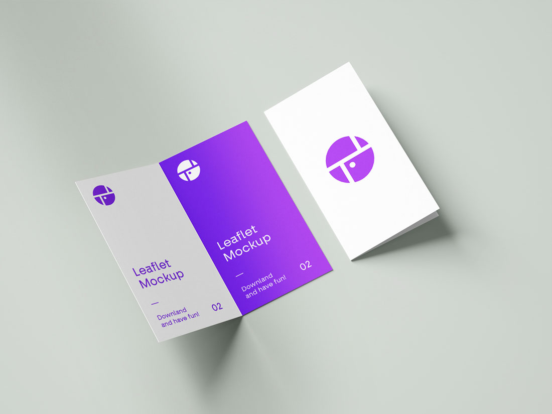 Free-Bi-Fold-Leaflet-Brochure-Mockup-1