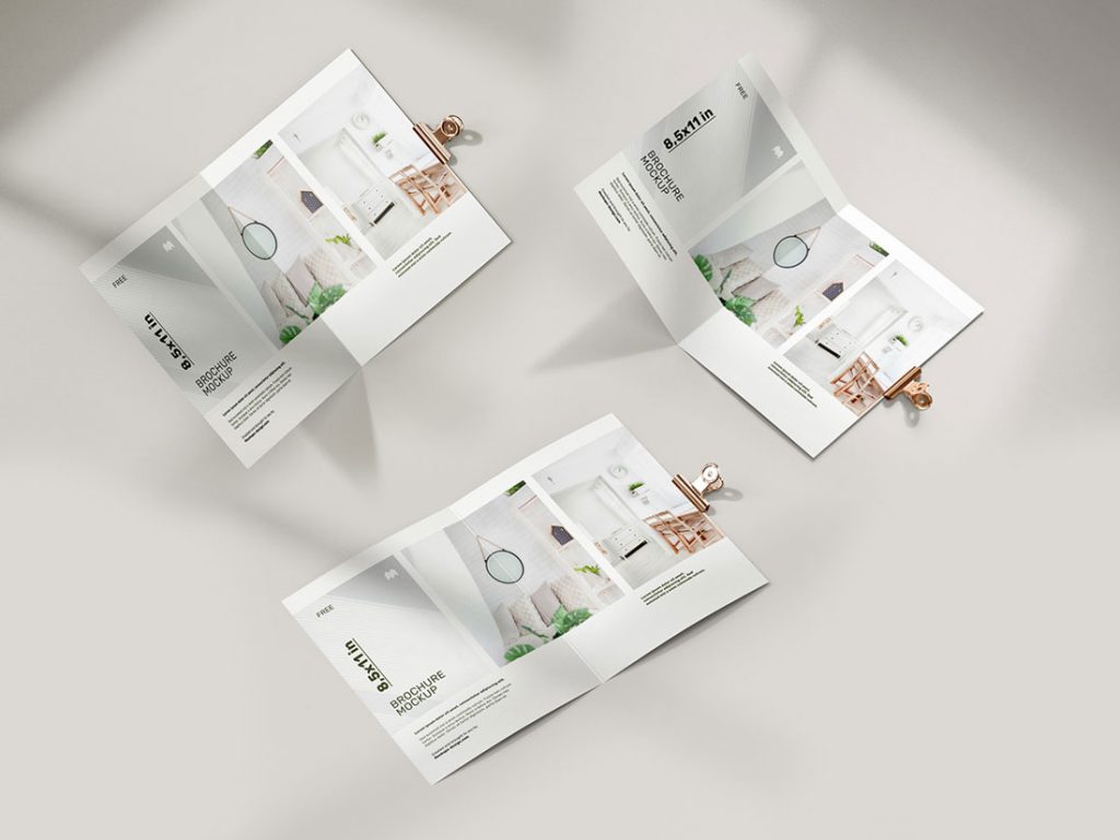Free-Premium-Quality-Letter-Size-Folded-Brochure-Mockup