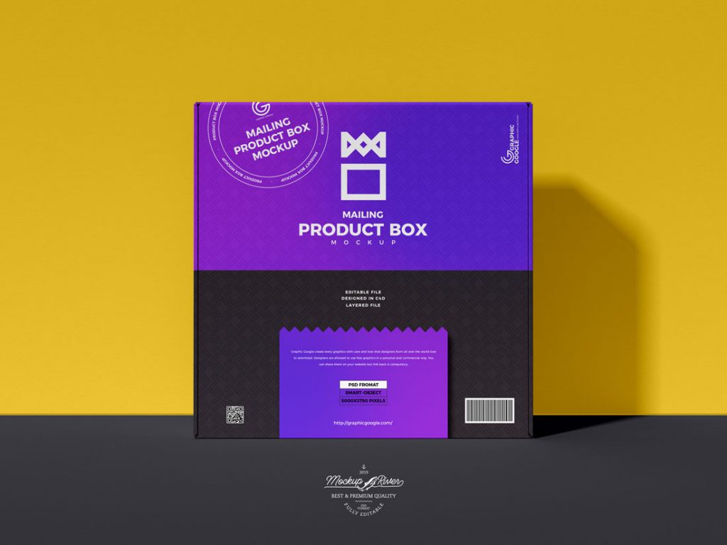 Free-Product-Delivery-Box-Packaging-Mockup-Design-Template
