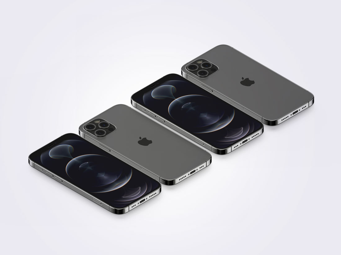 Isometric-iPhone-12-Pro-Mockup-Design-Template