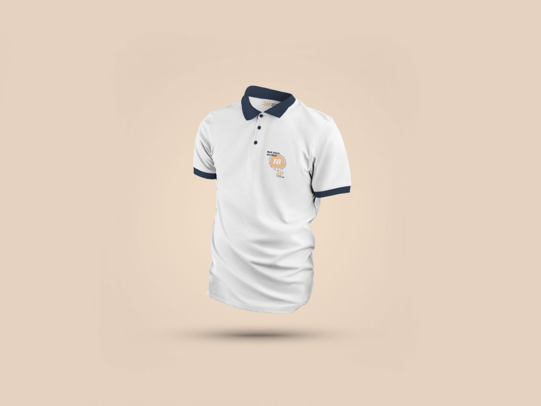 Download Free 3 PSD Men Polo T-Shirts Mockup - Mockup River