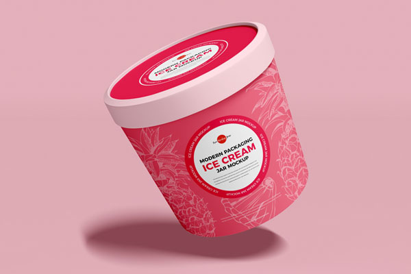 Free-Packaging-Ice-Cream-Jar-Mockup-PSD