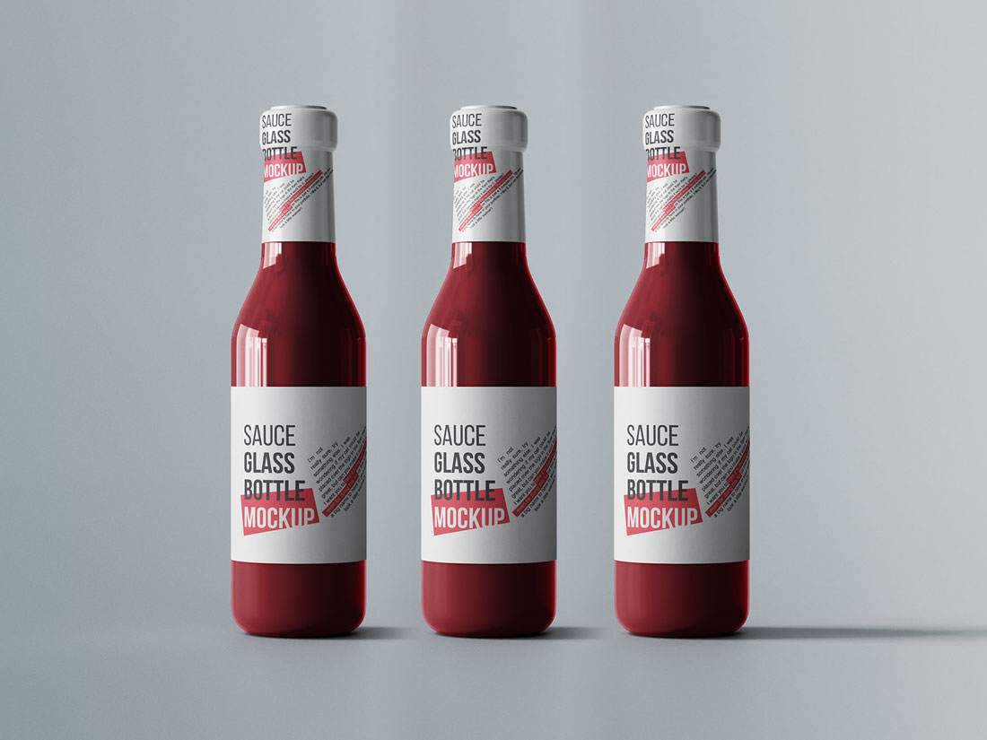 Free-Ketchup-And-Sauce-Glass-Bottle-Mockup-1