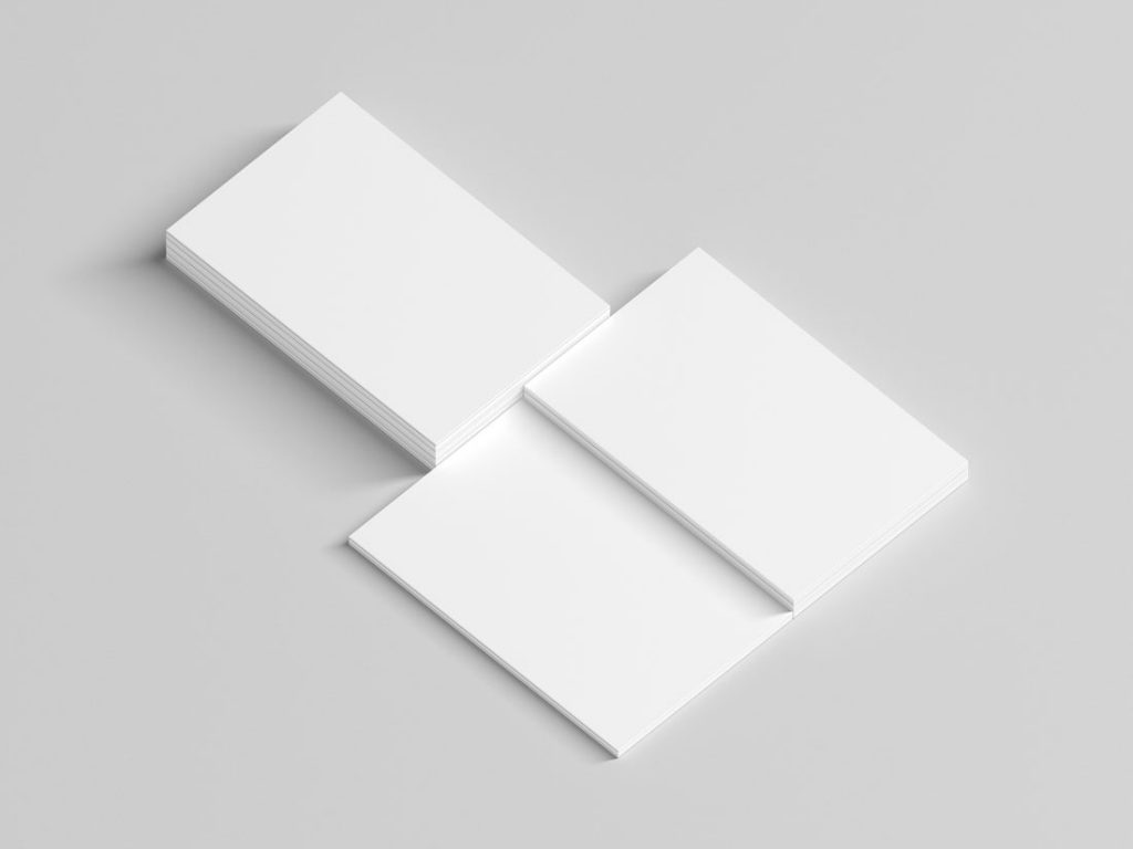 Free-Branding-Stack-of-Business-Card-Mockup