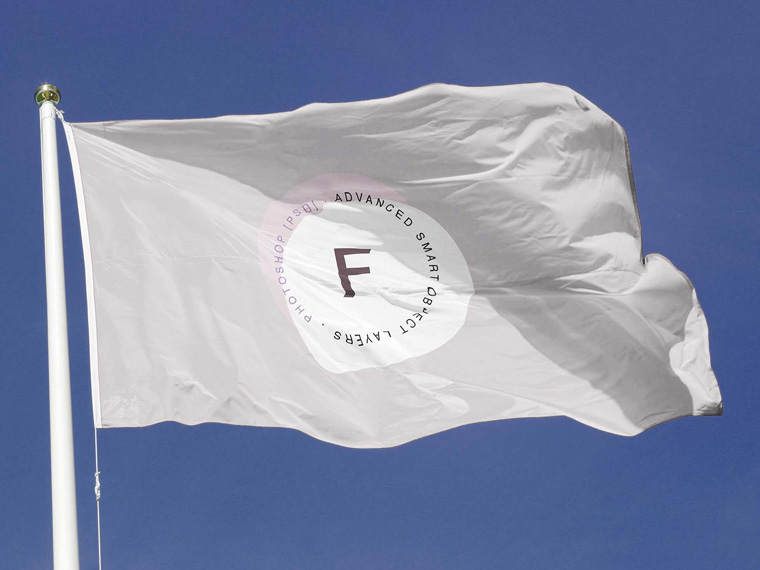 Free-PSD-Flag-Mockup